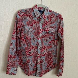 Vintage 80s- 90s Ralph Lauren Western Shirt 4